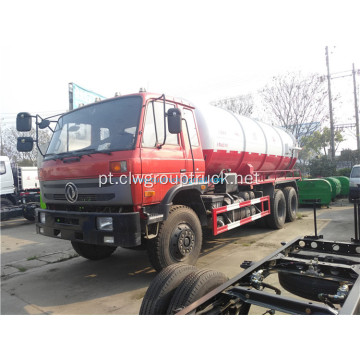 Caminhão de sucção de esgoto a vácuo de Dongfeng 6x4